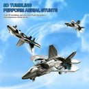 Avião RC de alto desempenho 2.4G L0712: Helicóptero planador de combate em espuma EPP com sensor de gravidade e luzes.